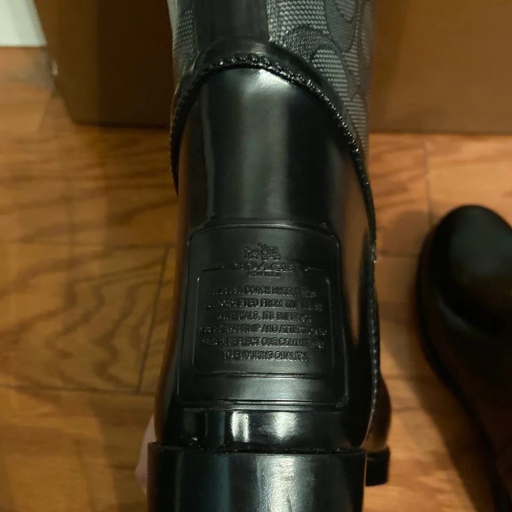 Coach rain boots - Picture 5 of 7
